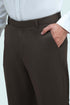 Veshbhoshaa Bluebird Men'S Coffee Formal Trousers